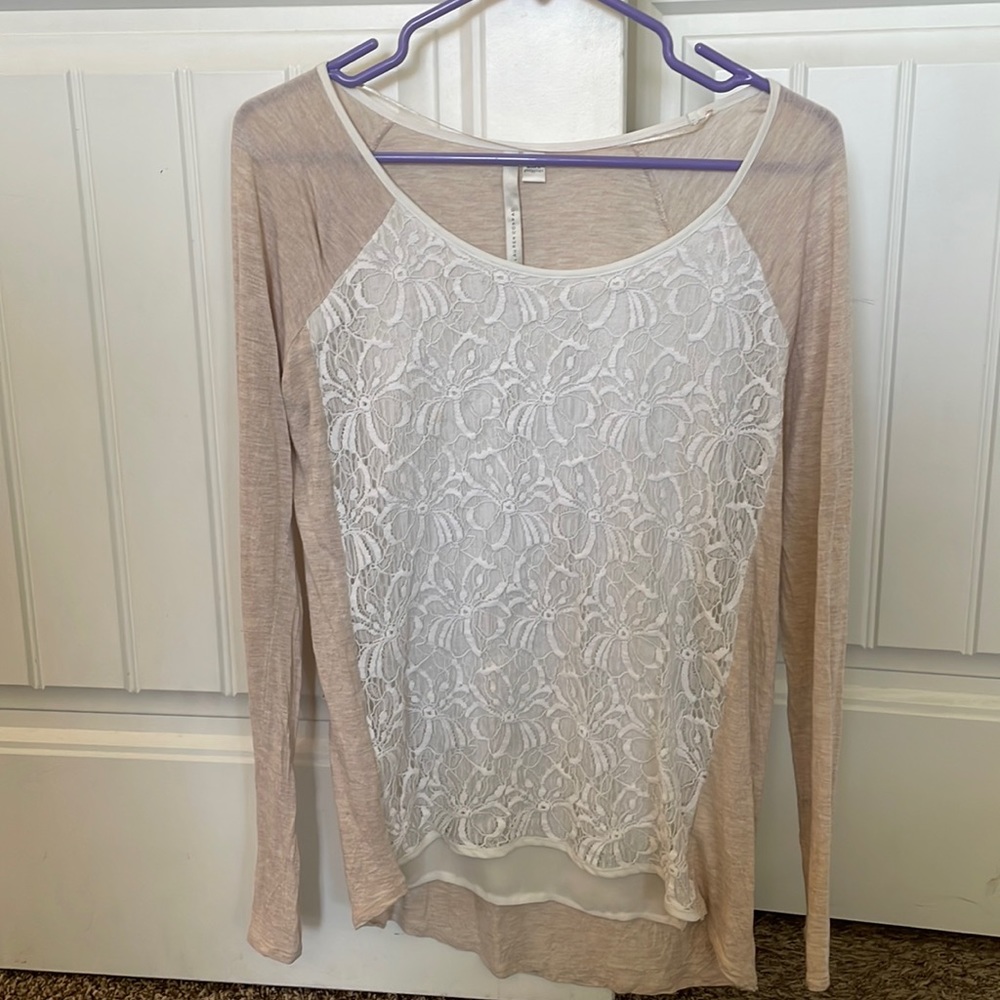 Long Sleeve Lauren Conrad Top